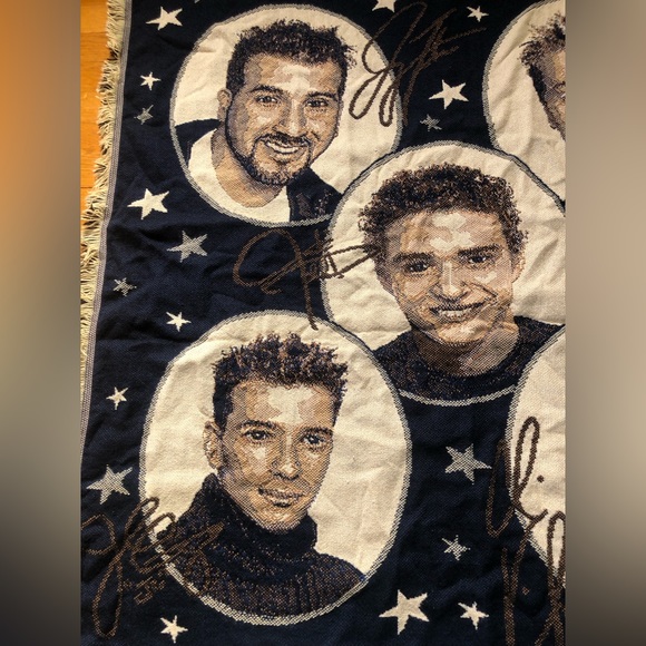 RARE Vintage Northwest Company N’SYNC Blanket - Picture 3 of 8